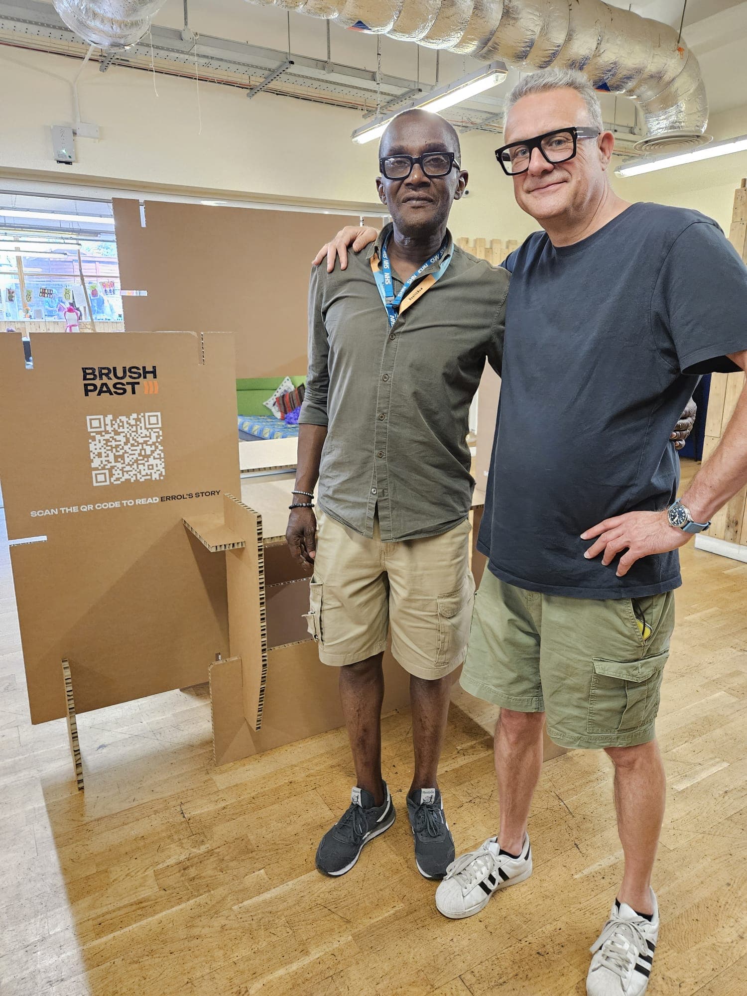 Jeremy and David — founders of BrushPast