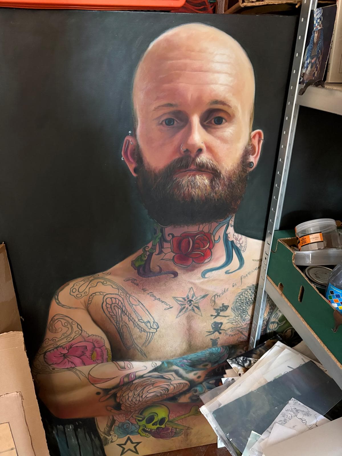 Portrait of Jed by Karl Rudziak