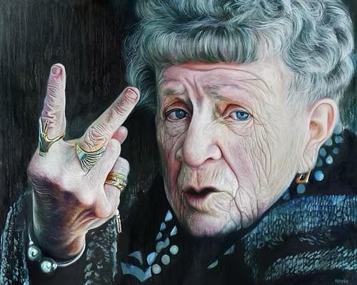 Portrait of Sandra by Karl Rudziak