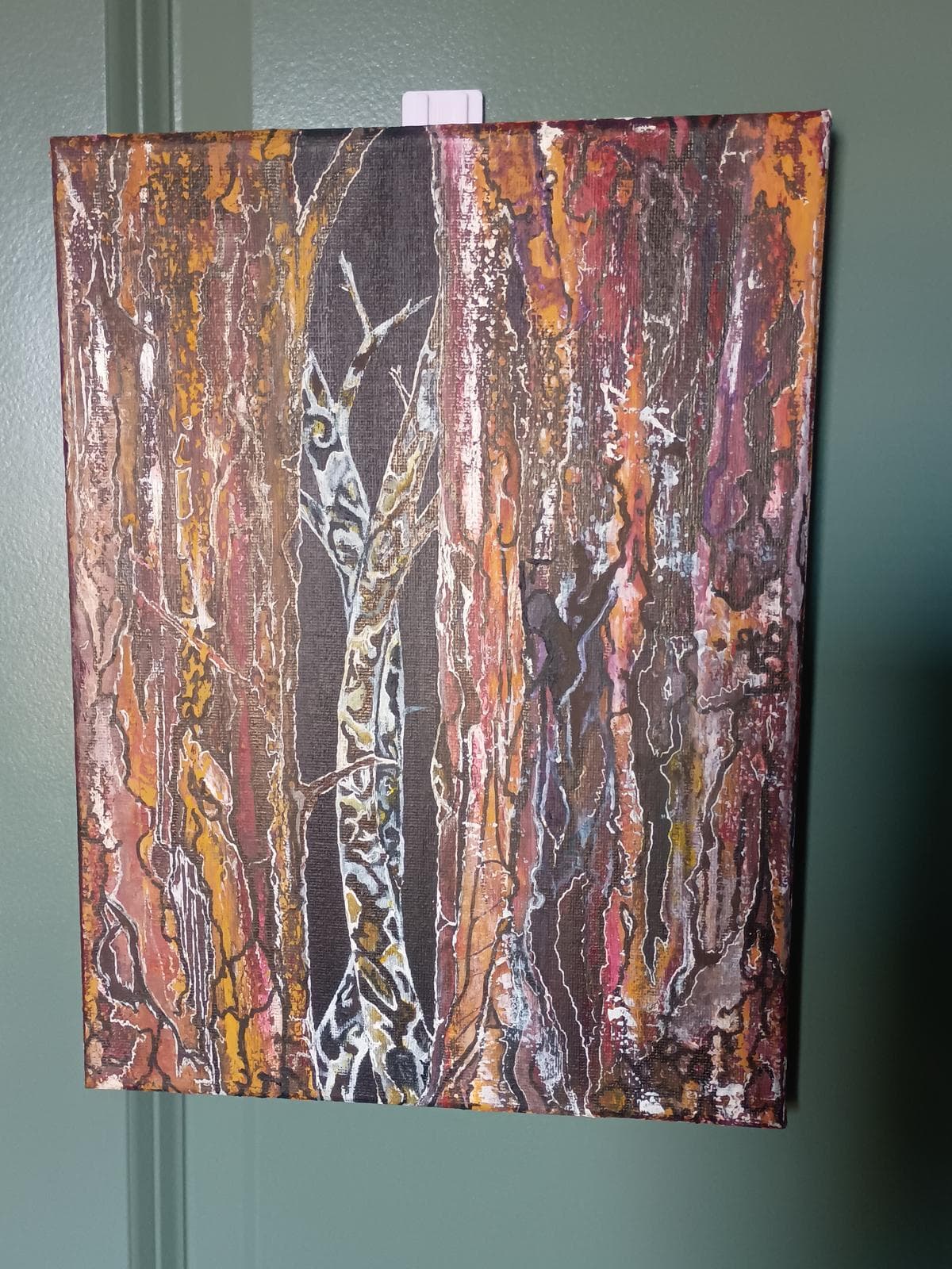 JR painting — forest